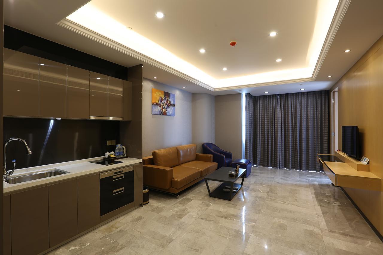 Aoyou International Apartment Hotel A Mall Brunch Cantão Exterior foto