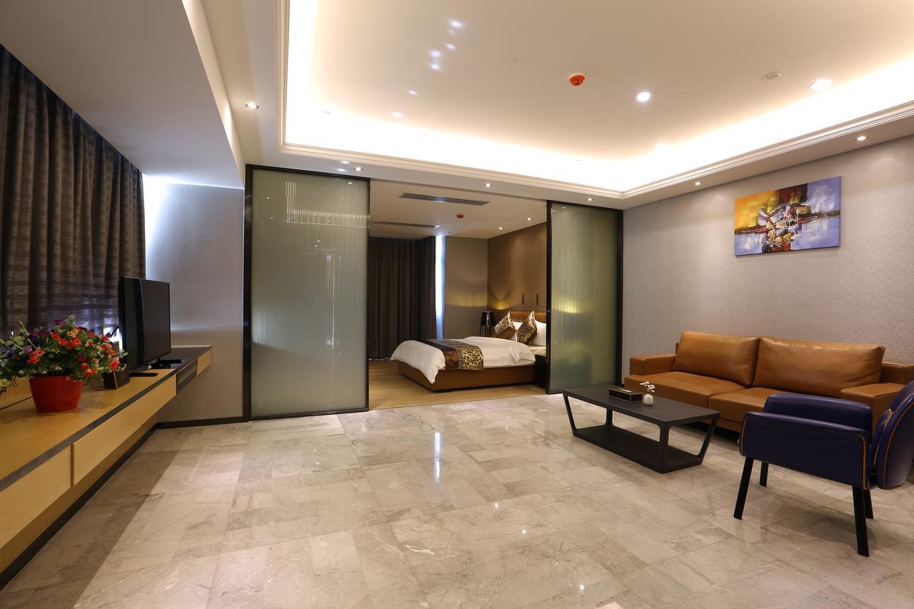 Aoyou International Apartment Hotel A Mall Brunch Cantão Exterior foto