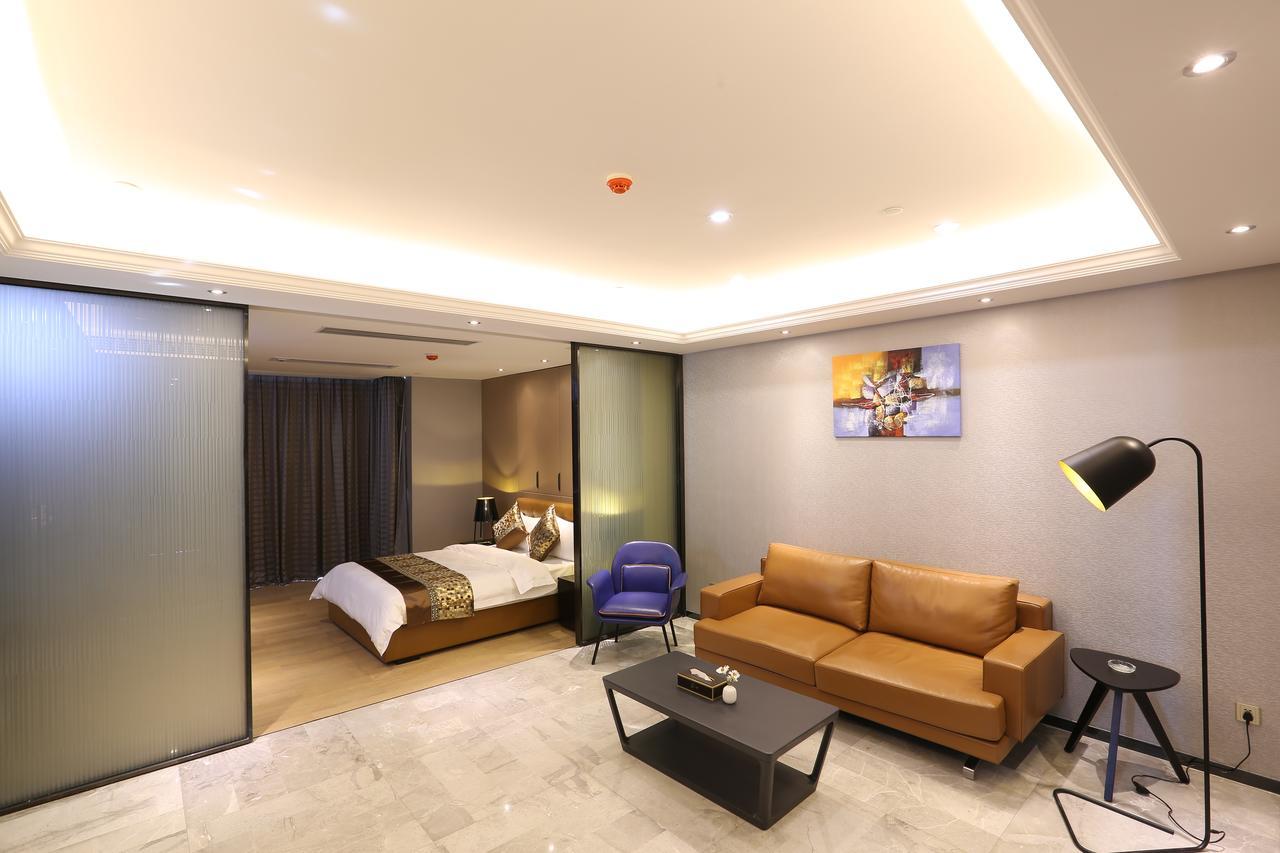 Aoyou International Apartment Hotel A Mall Brunch Cantão Exterior foto
