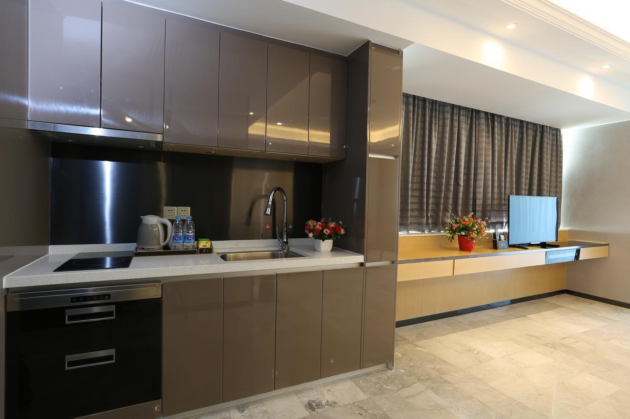 Aoyou International Apartment Hotel A Mall Brunch Cantão Exterior foto