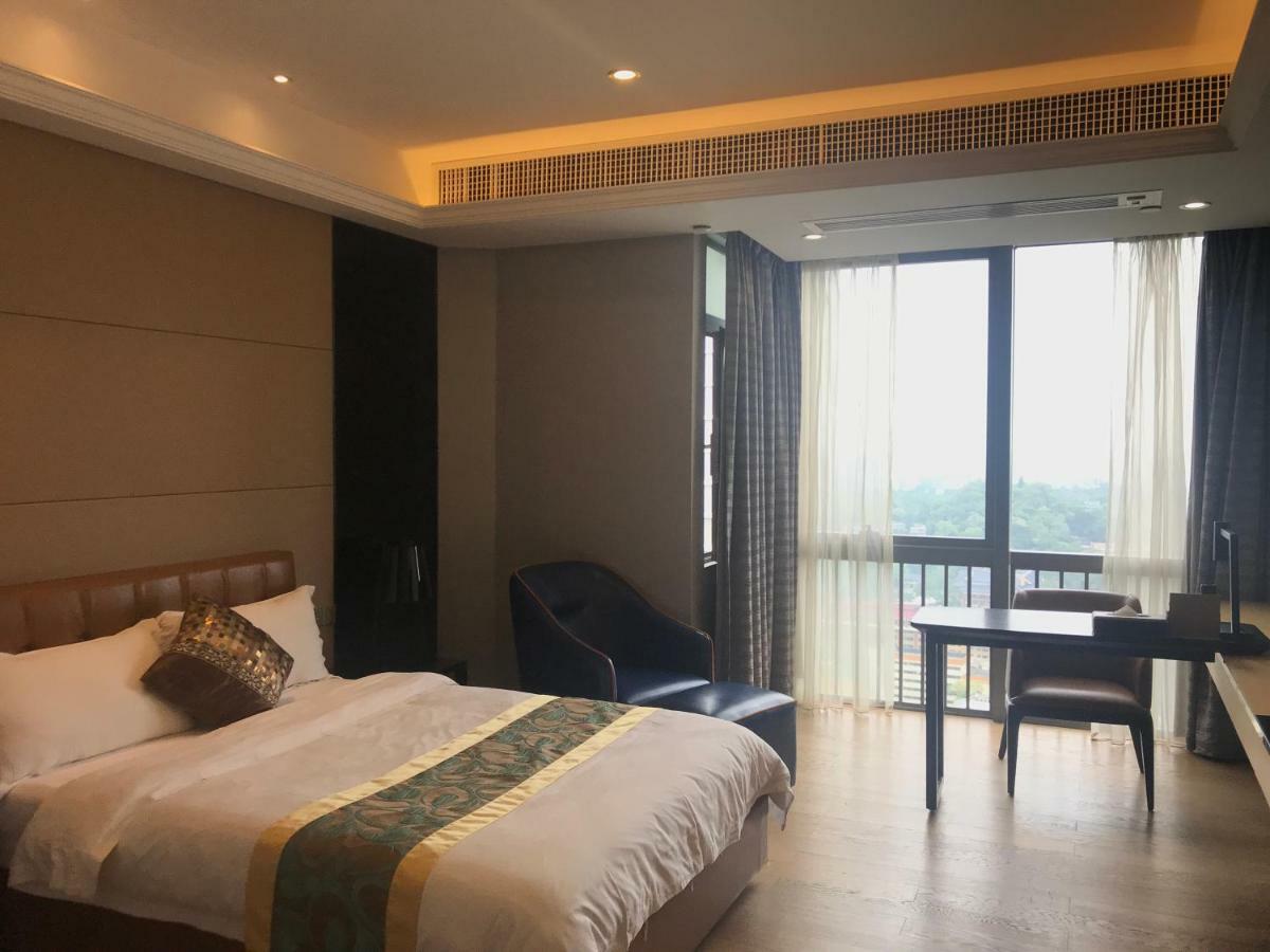 Aoyou International Apartment Hotel A Mall Brunch Cantão Exterior foto